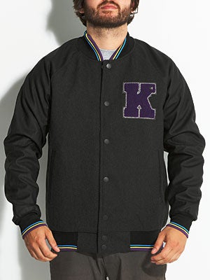 KR3W Breakdown Wool Jacket Charcoal LG