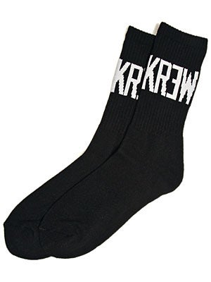 KR3W Crew Socks Black