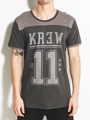 KR3W Division Tee Charcoal MD