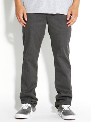KR3W K Slim EE Chinos Heather Black 32