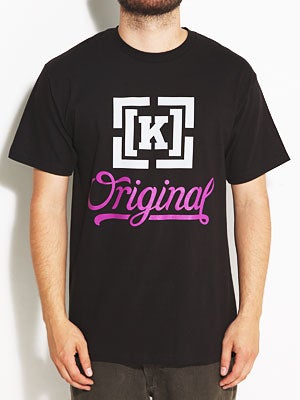 KR3W Original 4 Regular Tee Black SM