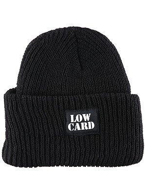 Lowcard Longshoreman Beanie Black