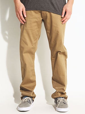 LRG True Skate Chino Pants Dark Khaki 32