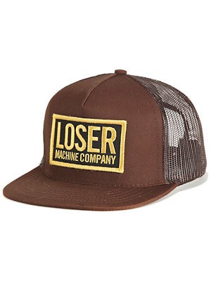 Loser Machine Empire Mesh Hat Brown Adj.