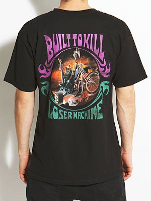 Loser Machine Hell Rider Tee Black MD