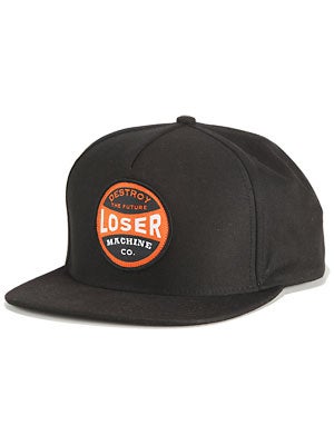 Loser Machine Juno Snapback Hat Black Adjust