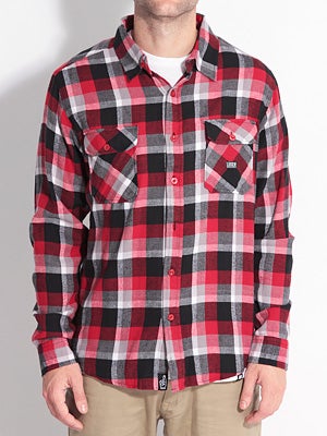 Loser Machine Loser Flannel Red/Black MD