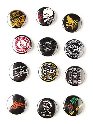Loser Machine MC Button Pack II