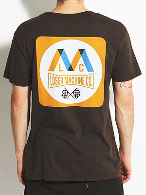 Loser Machine Oil Slick Antique Tee Graphite MD