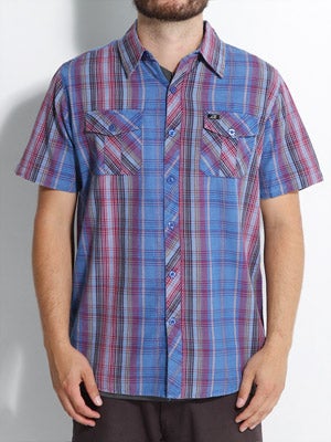 Lost Complex Woven Shirt Blue MD