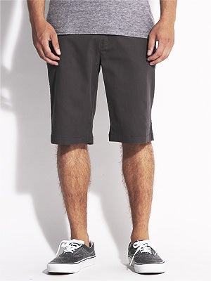 Lost L.E. Chino Shorts Charcoal 28