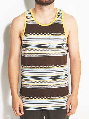 Lost Lotta Guata Tank Brown MD