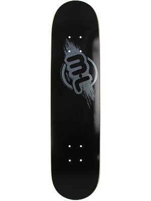 Mini Logo Shape 124 Black Deck  7.5 x 31.38