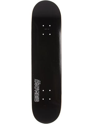 Mini Logo Shape 126 Black Deck  7.625 x 31.625