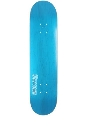 Mini Logo Shape 126 Lt. Blue Deck  7.625 x 31.625
