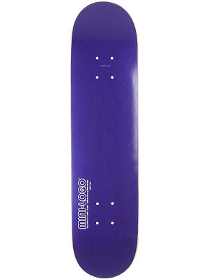 Mini Logo Shape 126 Purple Deck  7.625 x 31.625