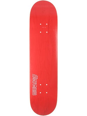 Mini Logo Shape 126 Red Deck  7.625 x 31.625