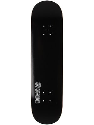 Mini Logo Shape 181 Black Deck  8.5 x 33.5
