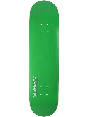 Mini Logo Shape 181 Green Deck  8.5 x 33.5