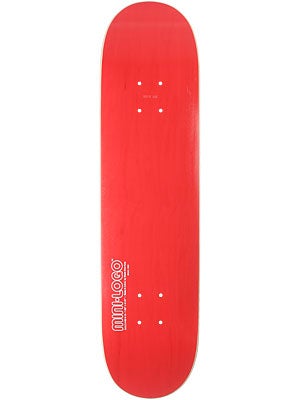 Mini Logo Shape 188 Red Deck  7.88 x 31.67