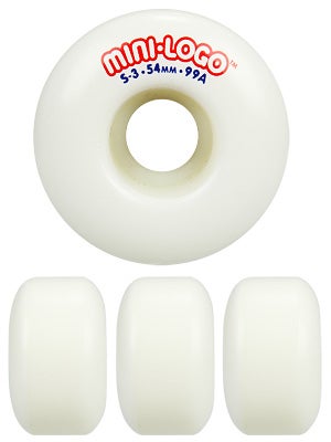 Mini Logo S-3 White 99a Wheels