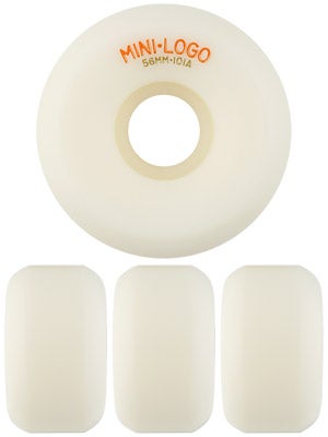 Mini Logo A-Cut White 101a Wheels