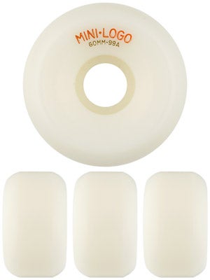 Mini Logo A-Cut White 99a Wheels