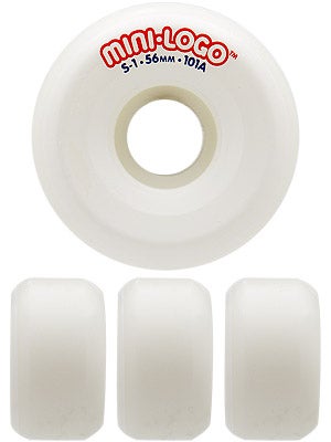 Mini Logo S-1 White 101a Wheels