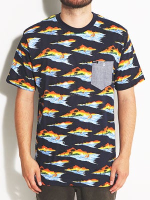 Matix Aloha Crew Tee Navy SM