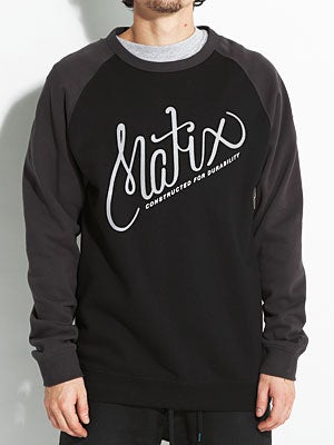 Matix Big Rig Crew Black LG