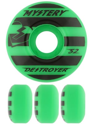 Mystery Destroyer Green Wheels