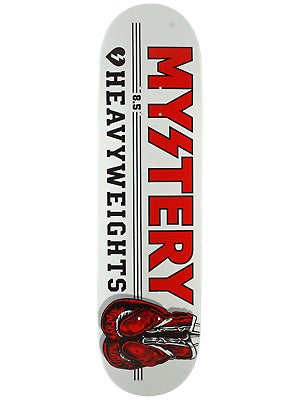 Mystery Heavyweights White Deck  8.5 x 32.25