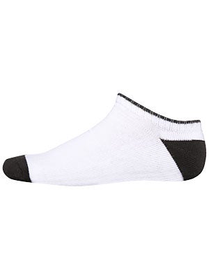 Mystery Lo-Cut Socks White/Black