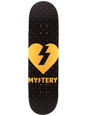 Mystery Orange Heart Deck  8.5 x 32.25