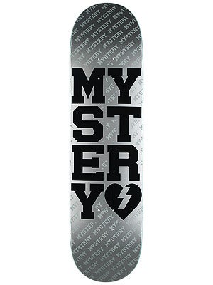 Mystery Varsity Silver Dura-Slick LG Deck  8.125x32.125
