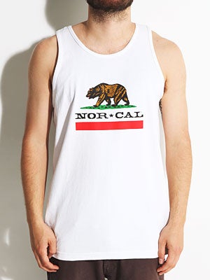 Nor Cal Republic Tank Top White SM
