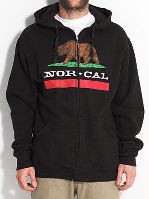 Nor Cal Republic Hoodzip Black MD