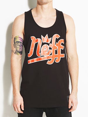 Neff Brooklyn Tank Black MD