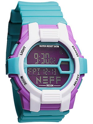 Neff Recon Watch Teal/Purple