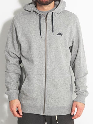 SB Icon Full Zip Hood Dark Grey SM