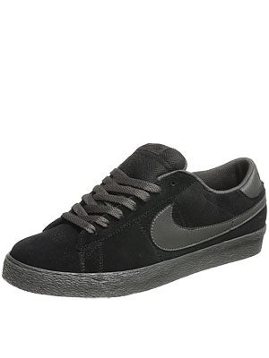 Nike SB Blazer Low Shoes  Black/Midnight Fog