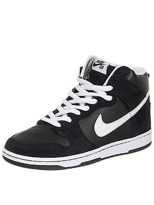 Nike SB Dunk High Pro Shoes Black/White