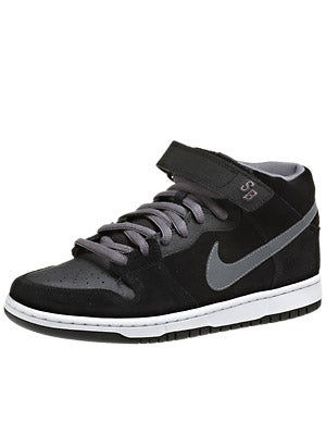 Nike SB Dunk Mid Pro Shoes Black/Light Graphite