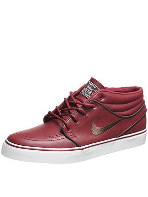 Nike SB Janoski Mid Shoes Barn/Oak Leather