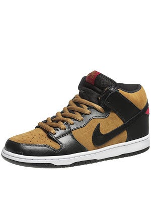Nike SB Dunk Mid Pro Shoes  Golden Hops/Black