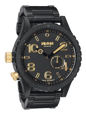 Nixon The 51-30 Watch Tide Matte Black/Gold