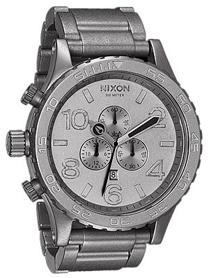 Nixon The 51-30 Chrono Watch All Raw Steel