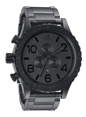 Nixon The 51-30 Chrono Watch Matte Blk/Matte Gunmetal