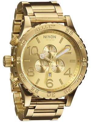 Nixon The 51-30 Chrono Watch All Gold