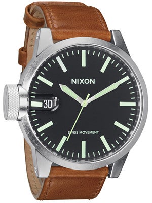 Nixon The Chronicle Watch Black/Saddle